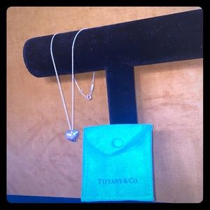 Tiffany Heart Pendant Necklace